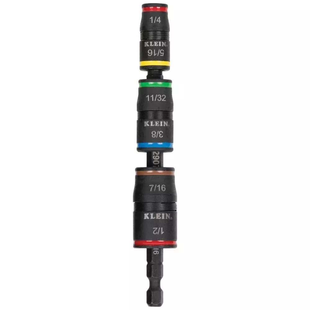 Klein 32907 7-in-1 Impact Flip Socket Set