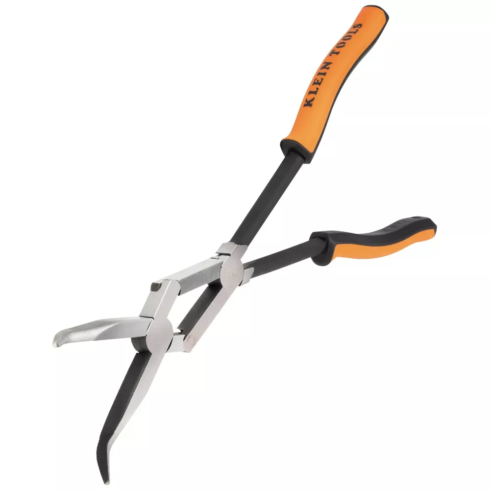 Klein 71401 Bent Pliers, Long Reach, 13 in.