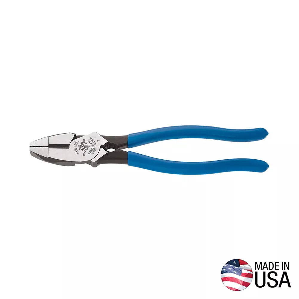 Klein Lineman's Pliers, Bolt Thread-Holding D20009NETH