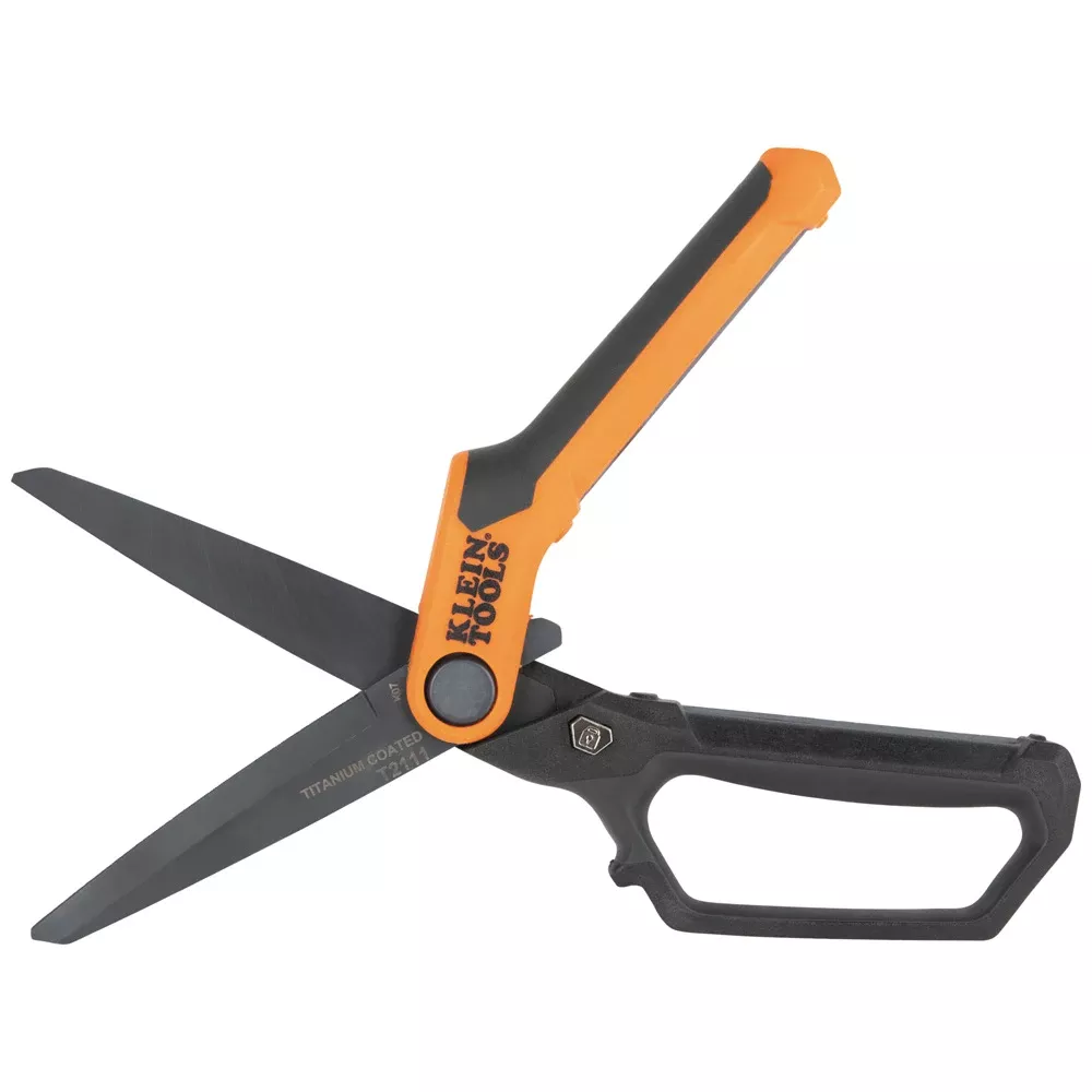 Klein Tools 10" Titanium-Coated High-Leverage Professional Shears T2111