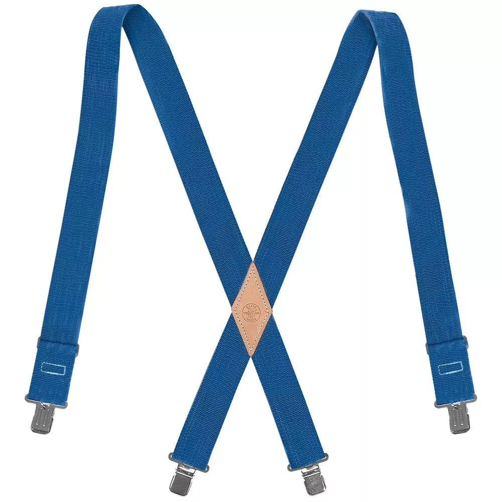 Klein Tools 60210B Nylon-Web Suspenders with Adjustable Back