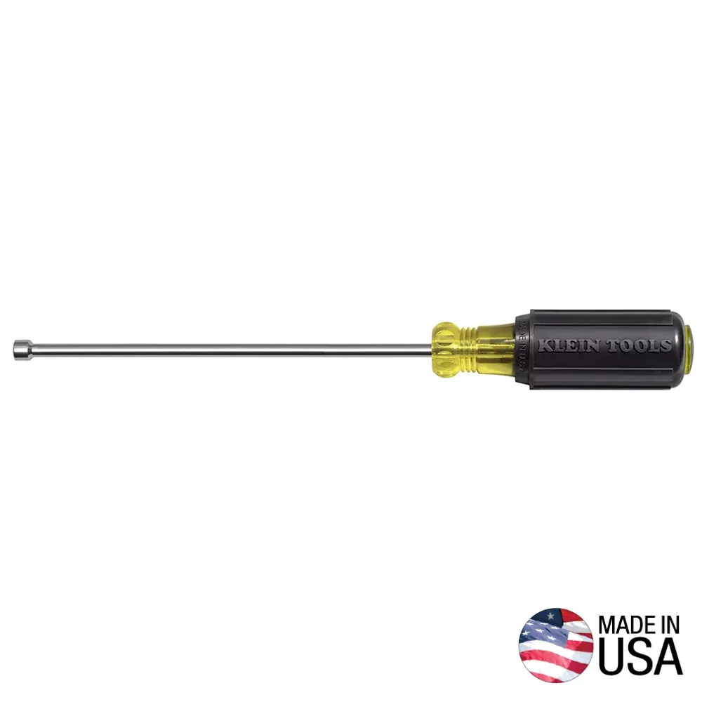 Klein Tools 646-3/16M 3/16'' Magnetic Tip Nut Driver - 6'' Shank