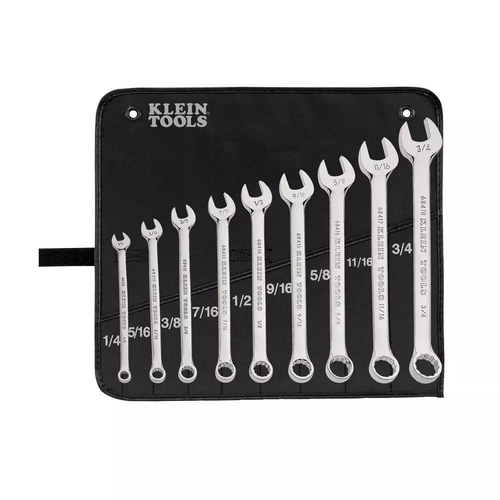 Klein Tools 9 PC. Combination Wrench Set