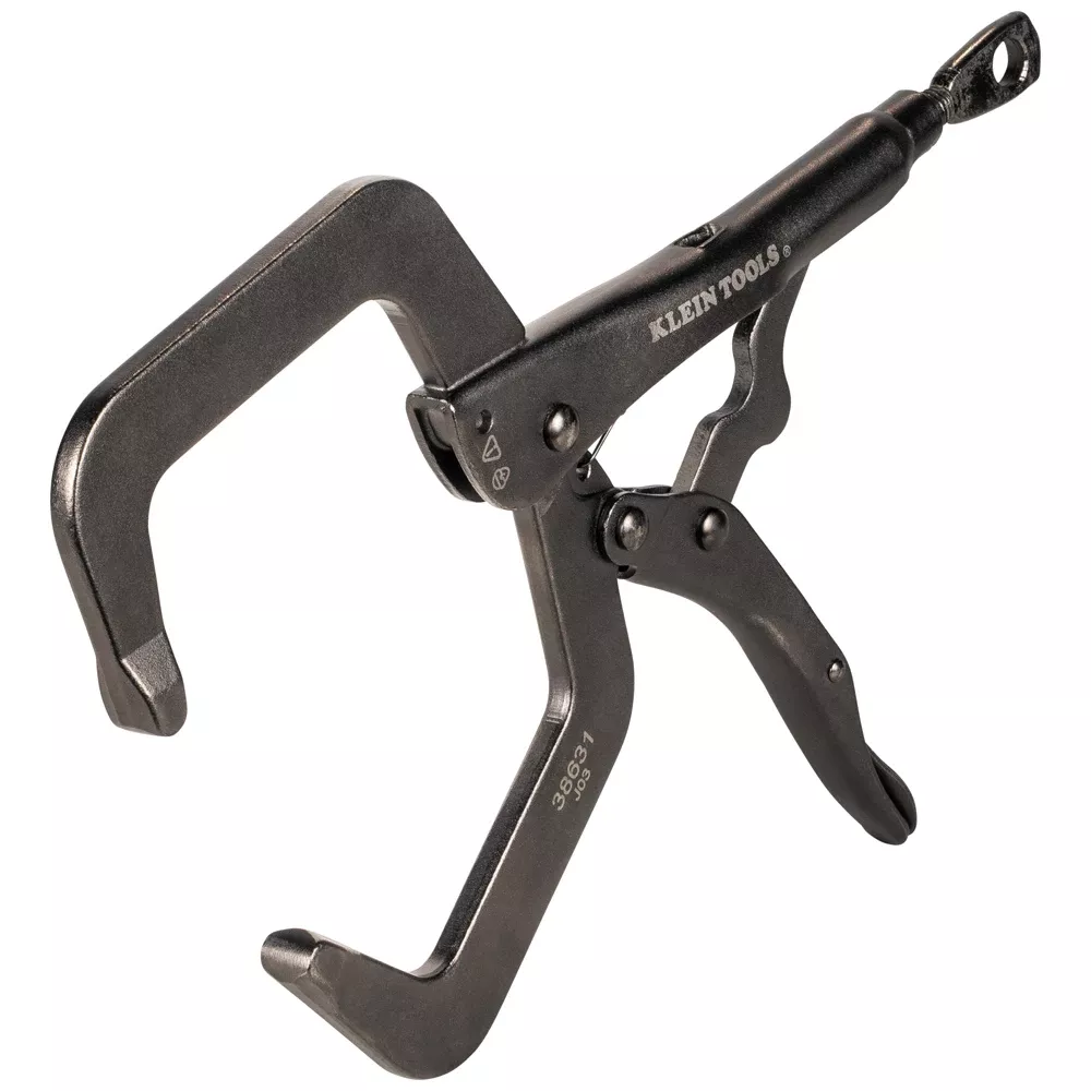 Klein Tools C-Clamp Locking Pliers With Standard Jaws, 9" 38631