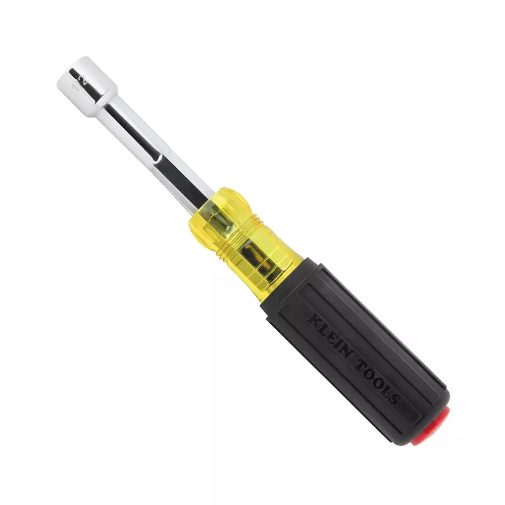 Klein Tools Color-Coded Hollow-Shaft Heavy-Duty Nut Driver, 1/2" 65412