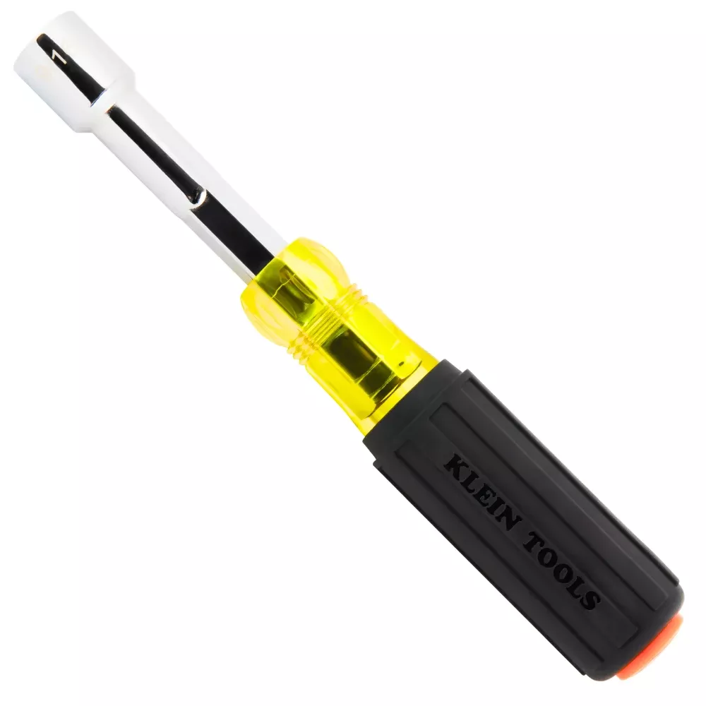 Klein Tools Color-Coded Hollow-Shaft Heavy-Duty Nut Driver, 9/16" 654916