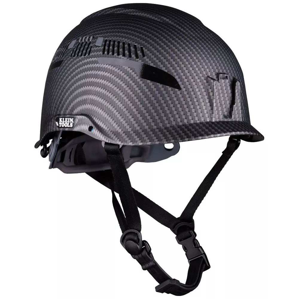 Klein Tools Safety Helmet, Premium KARBN Pattern, Class C, Vented 60516