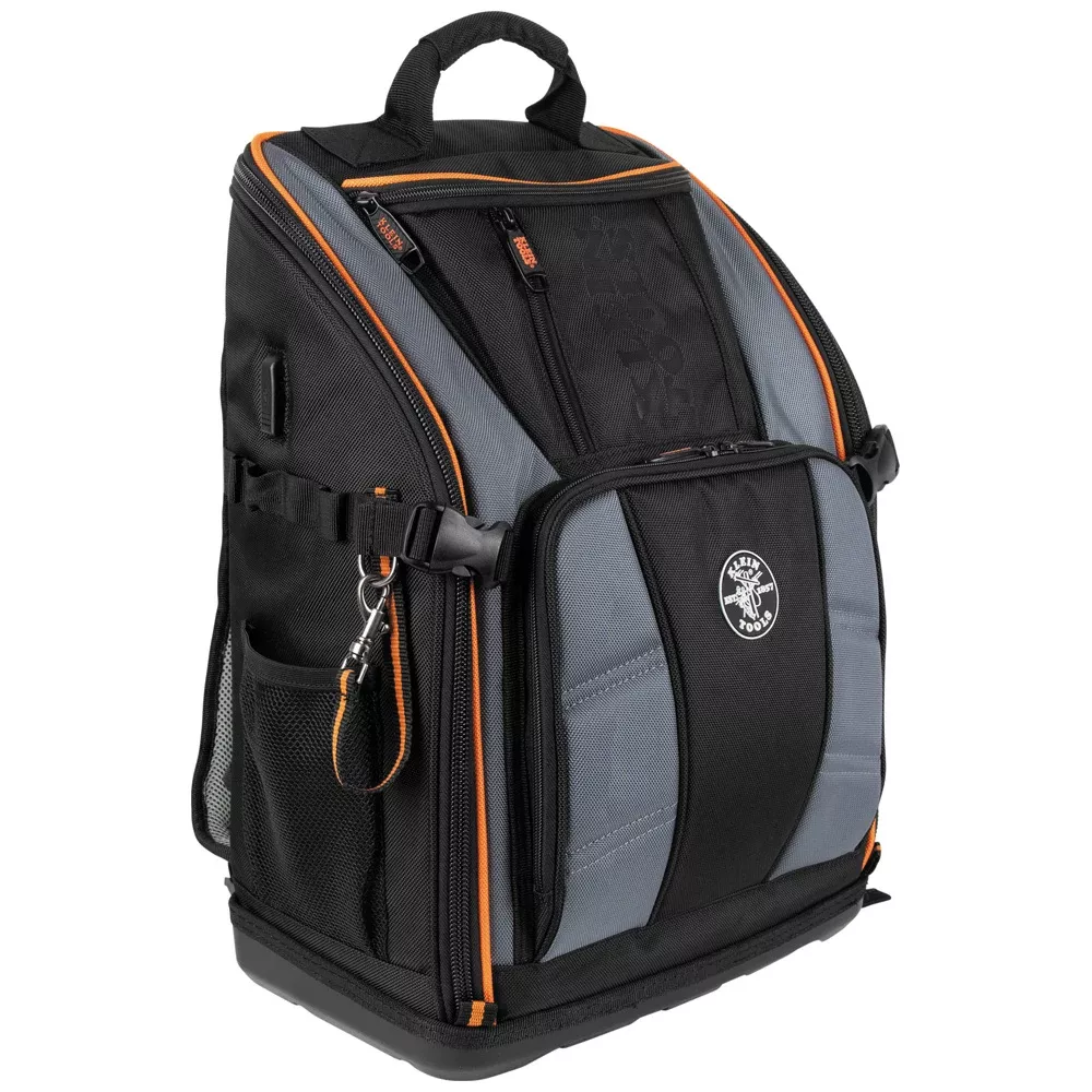 Klein Tools Tradesman Pro™ Tool Station Tool Bag Backpack, 27 Pockets 62482
