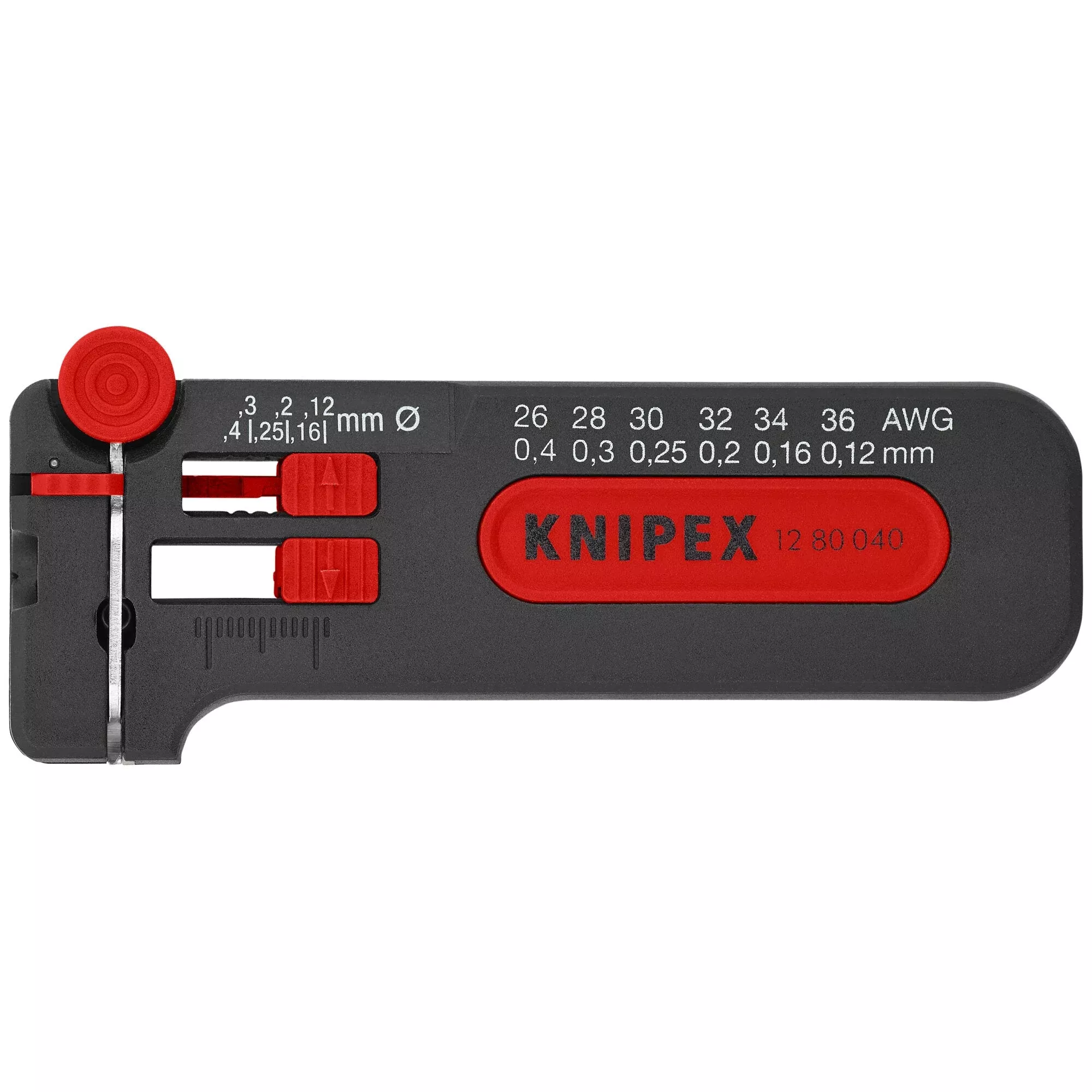 Knipex 12 80 040 SB 4" Mini Wire Stripper 26-36 AWG