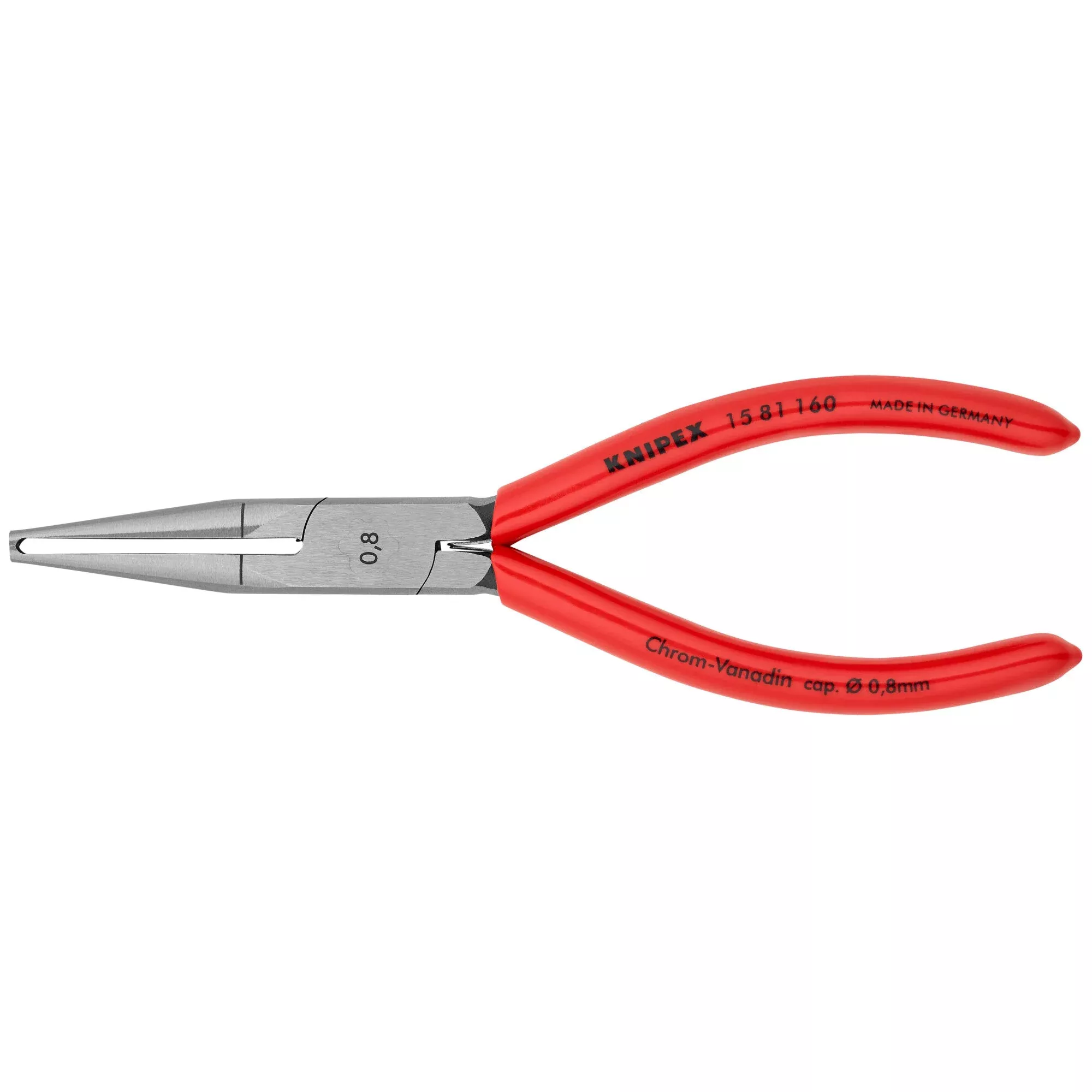 Knipex 15 81 160 6 1/4" End-Type Wire Stripper 0.8 mm