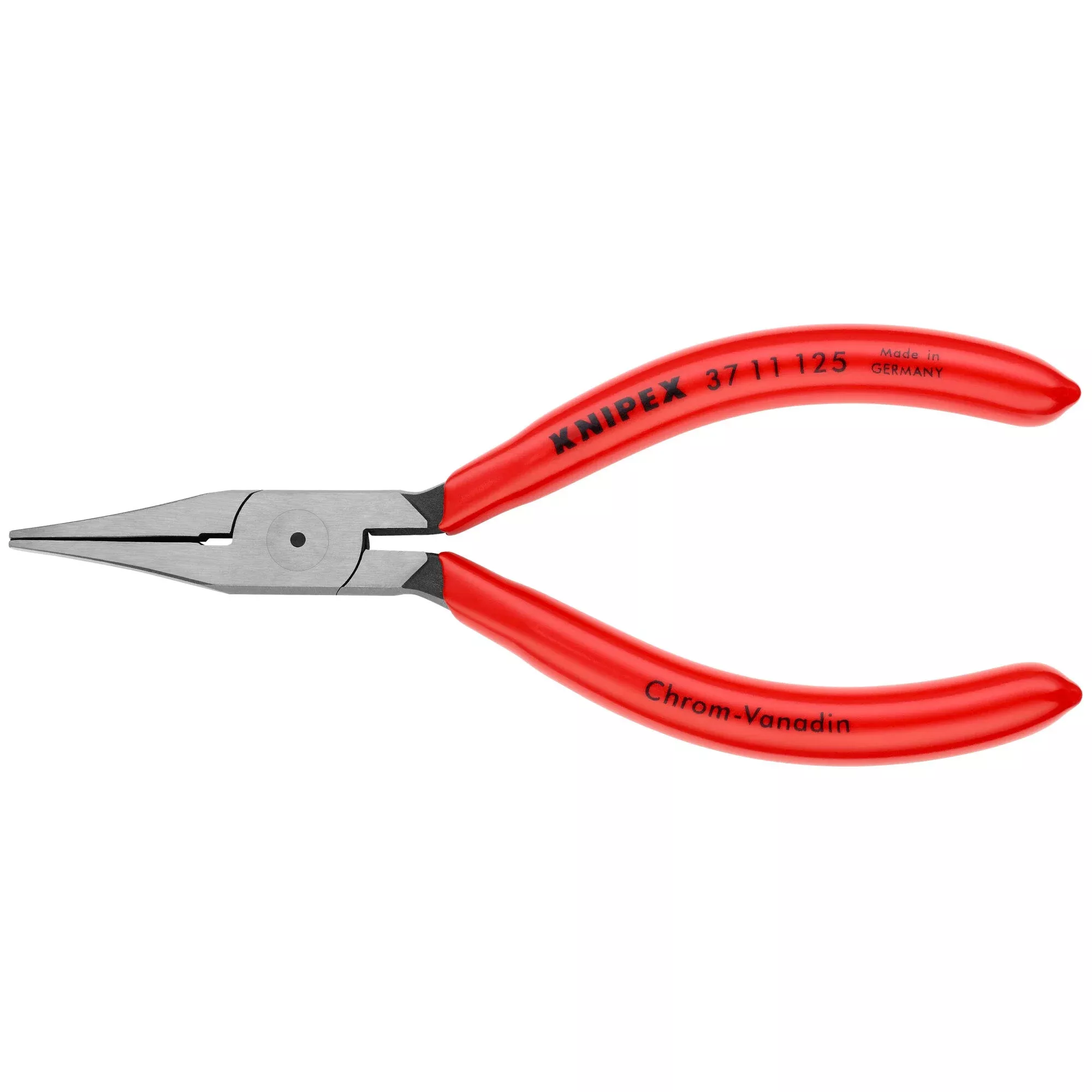 Knipex 37 11 125 5" Electronics Gripping Pliers-Flat Wide Tips
