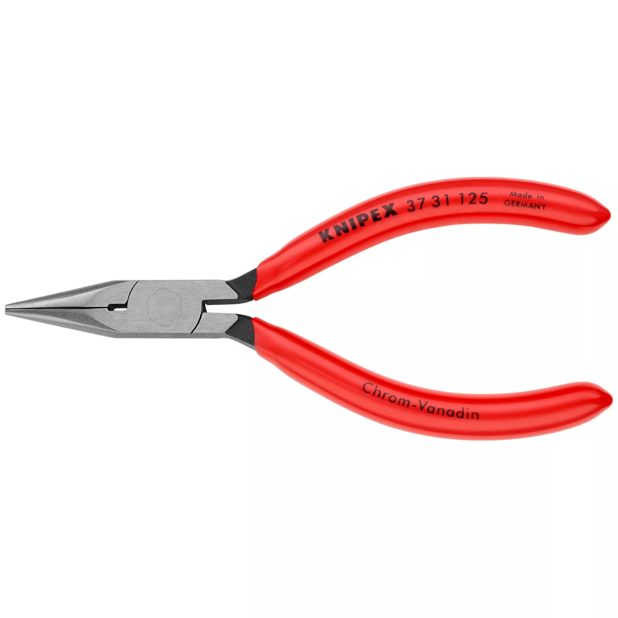 Knipex 37 31 125 5" Electronics Gripping Pliers-Half Round Tips
