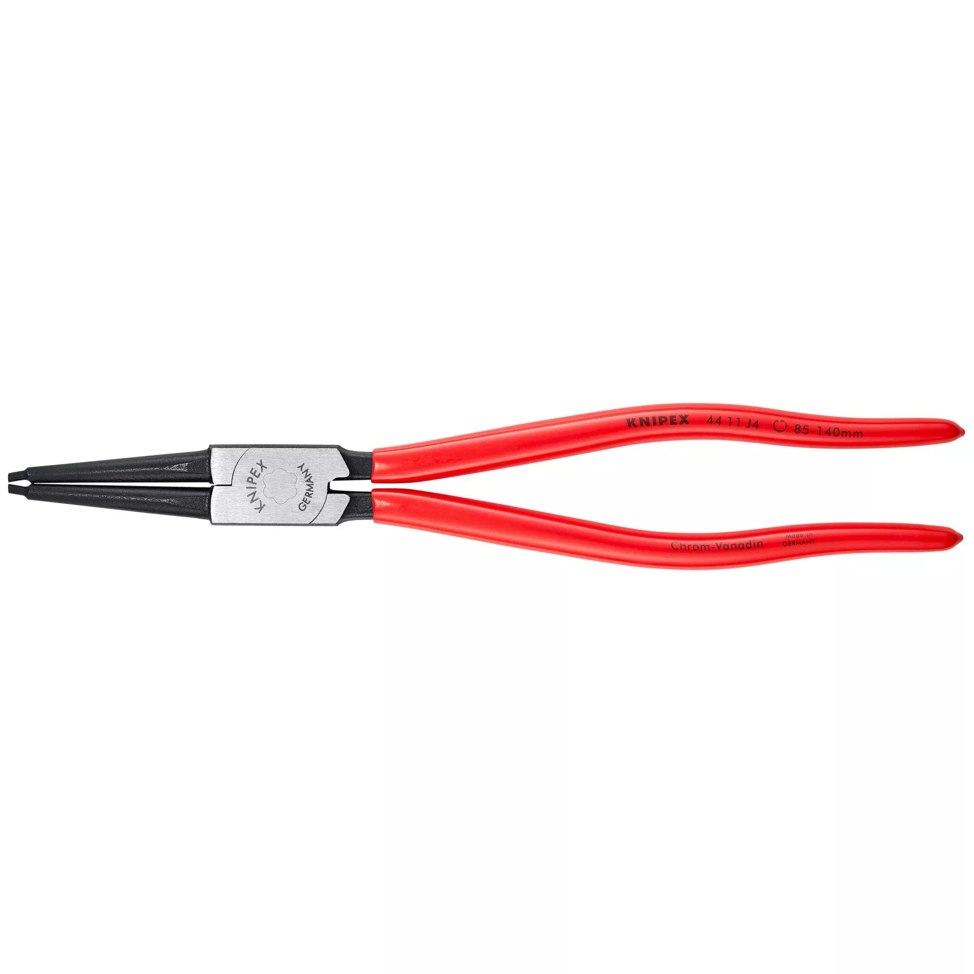 Knipex 44 11 J4 12 1/2" Internal Snap Ring Pliers-Forged Tips