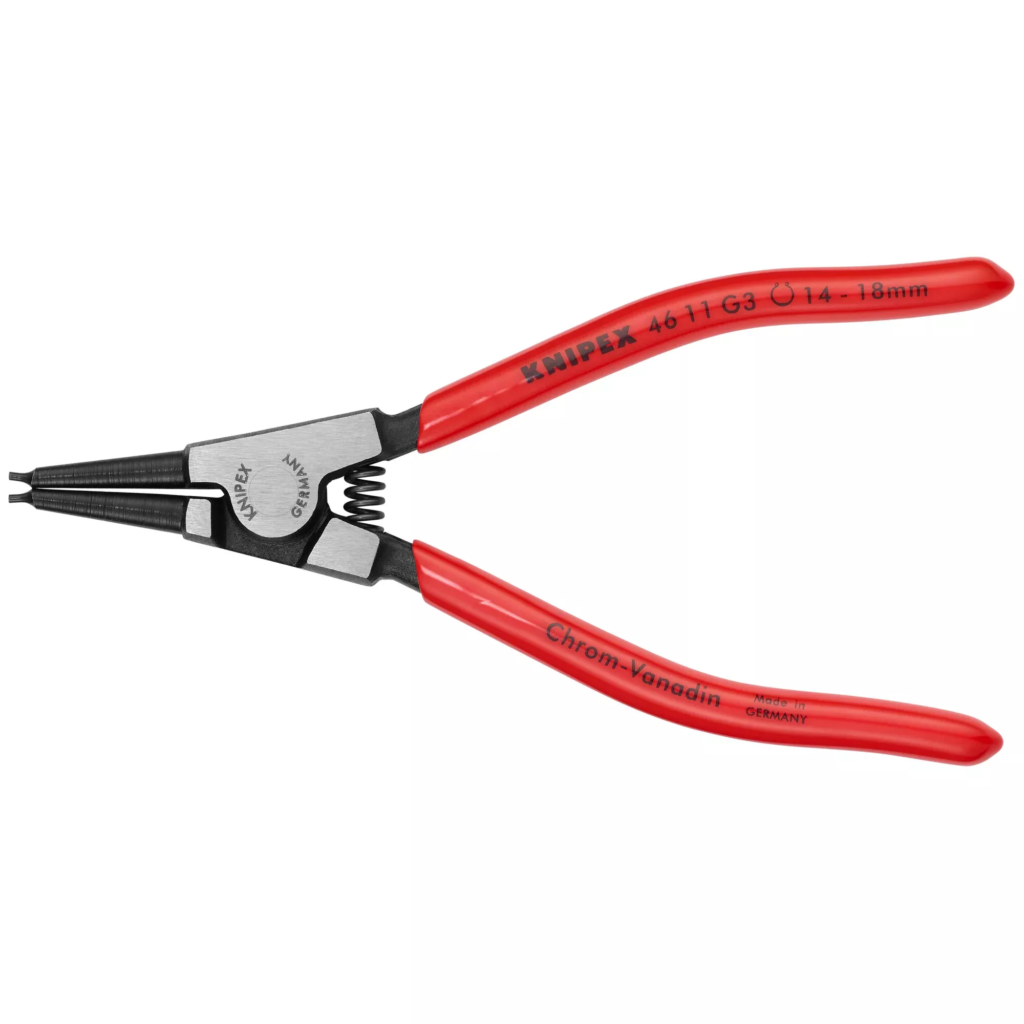 Knipex 46 11 G3 5 1/2" Circlip Pliers for Grip Rings
