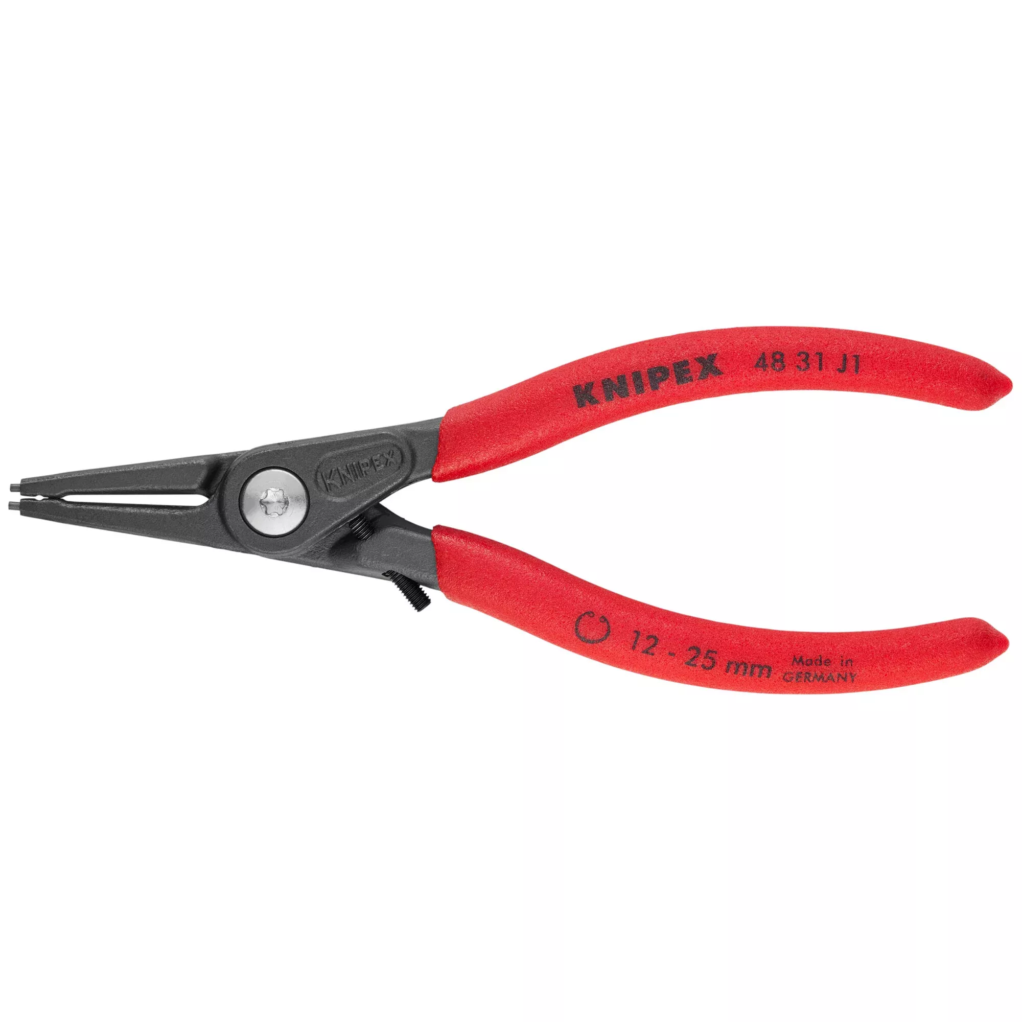 Knipex 48 31 J1 5 1/2" Internal Precision Snap Ring Pliers-Limiter