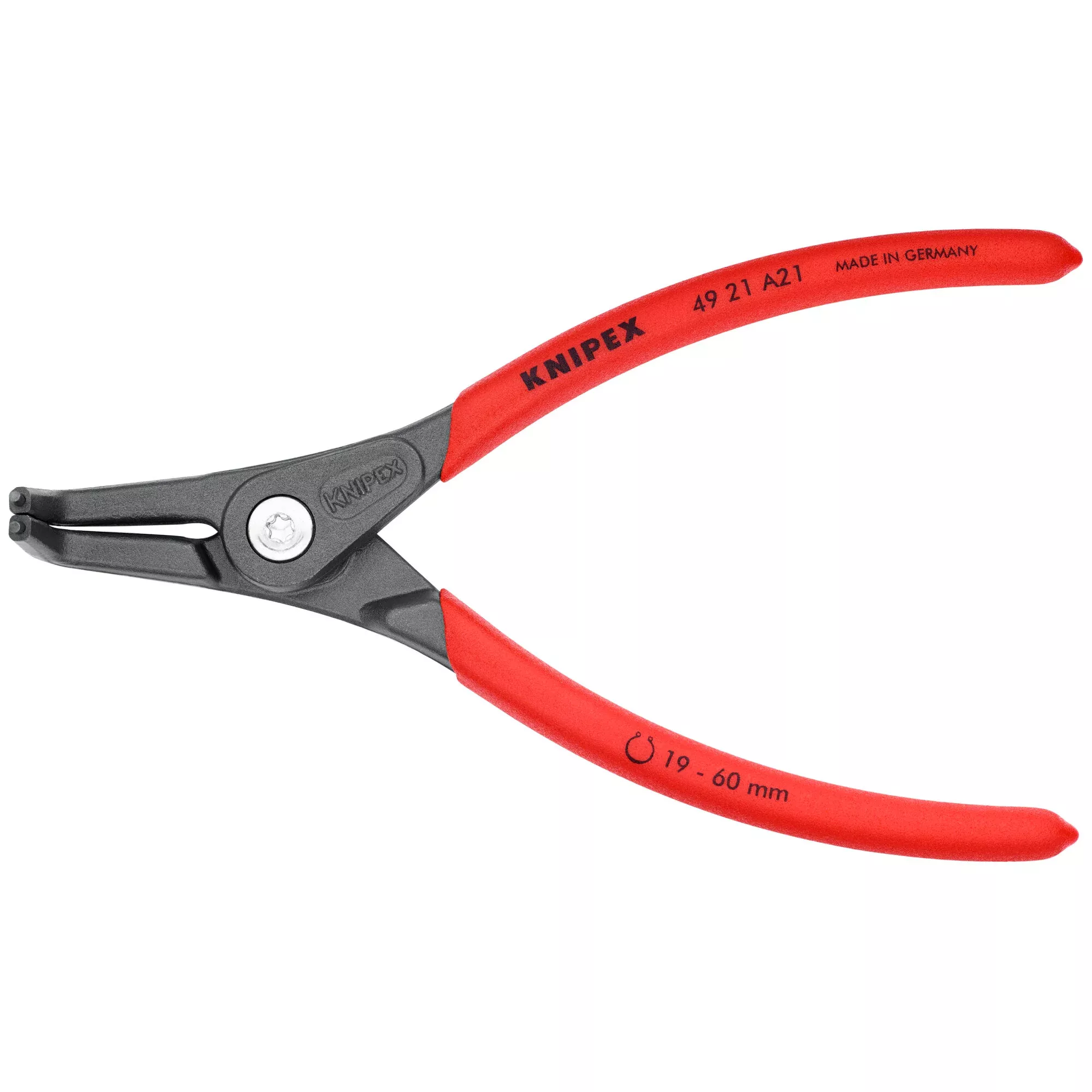 Knipex 49 21 A21 SBA 6 1/2" External 90° Angled Precision Snap Ring Pliers