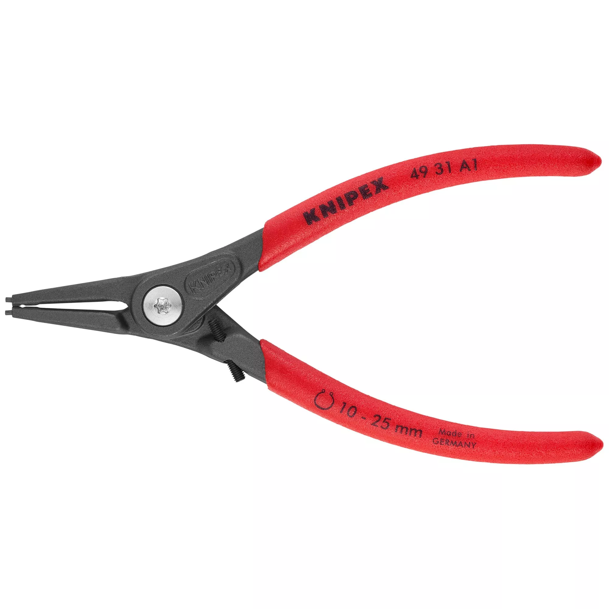 Knipex 49 31 A1 5 1/2" External Precision Snap Ring Pliers-Limiter