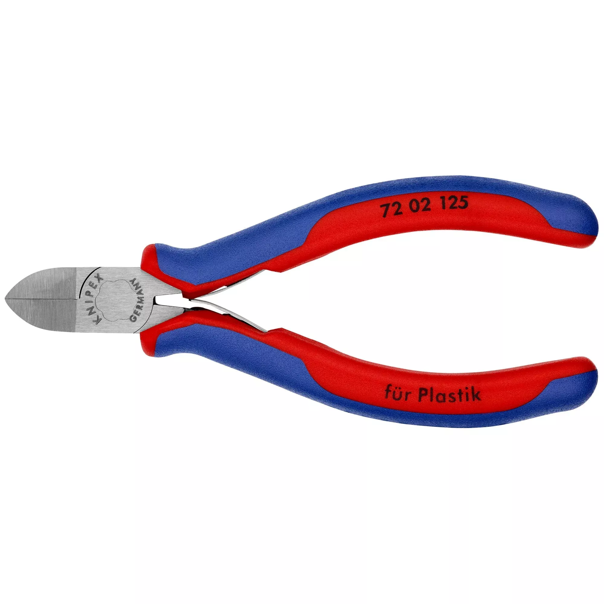Knipex 72 02 125 5" Diagonal Pliers for Flush Cutting Plastics