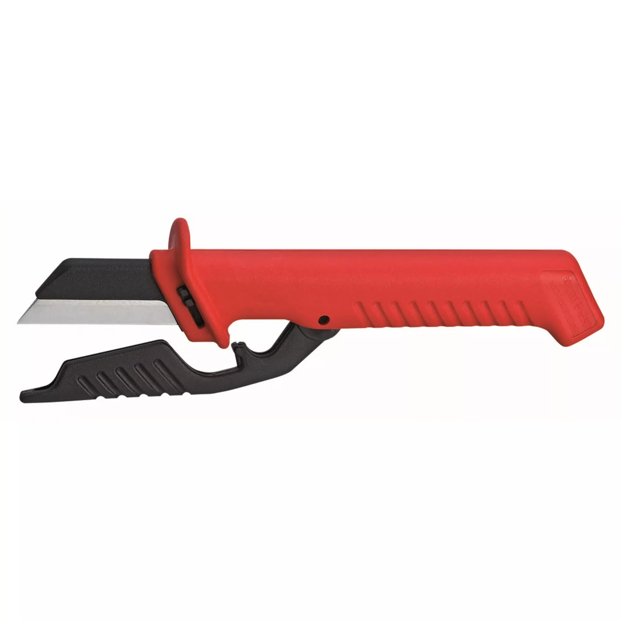 Knipex 98 56 7 1/4" Cable Knife with Guard-1000V Insulated