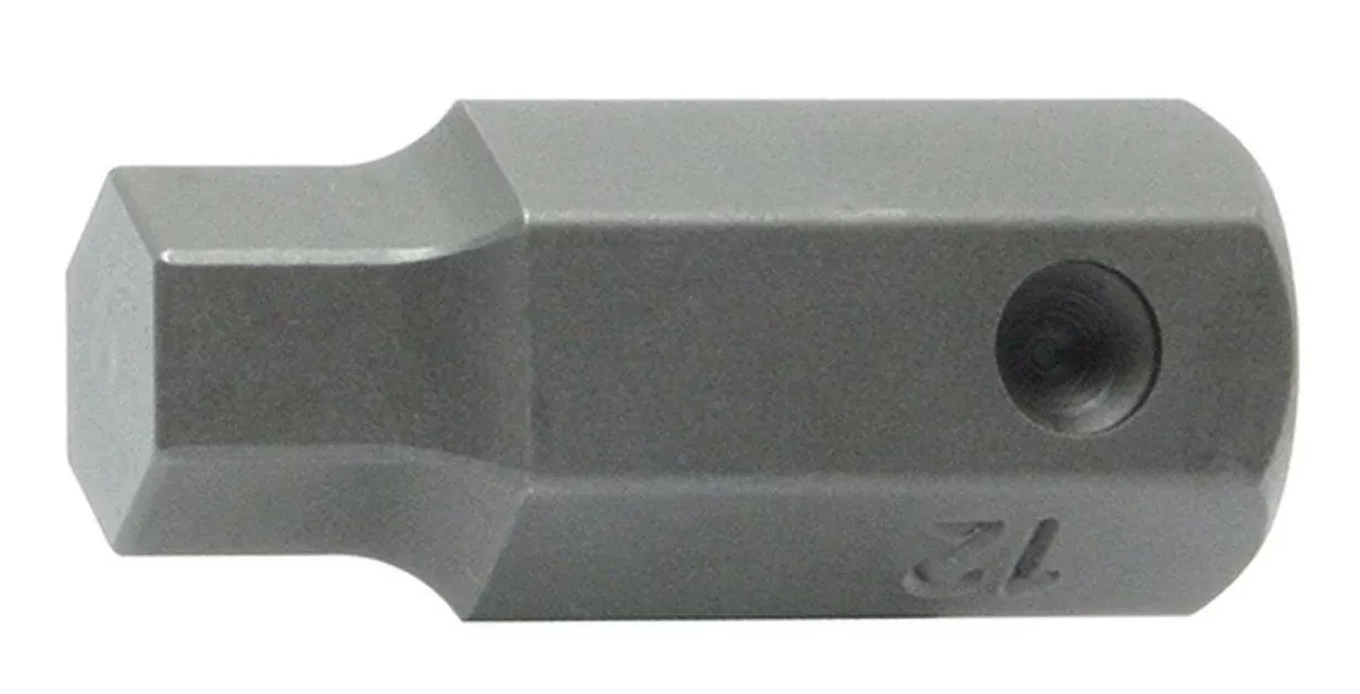 Ko-ken 107.16-17 | 16mm Hex (Ko-Ken) Power Bit Socket | Replacement Bit | 17mm Hex Key | Length 40mm | Impact Rated