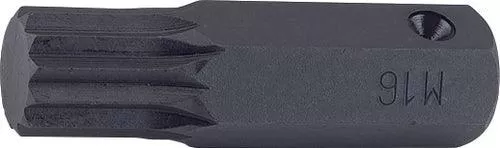 Ko-ken 107.16-M18 | 16mm Hex (Ko-Ken) Power Bit Socket | Replacement Bit | M18 Triple Square (XZN) | Length 60mm | Impact Rated
