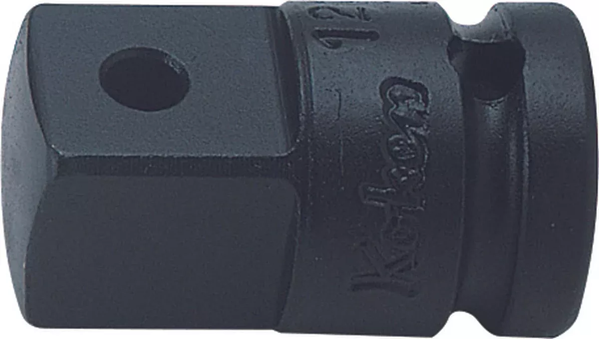 Ko-Ken 12233A-B | 1/4 Sq. Dr. Adaptor3/8 Square Length 22mm Ball type