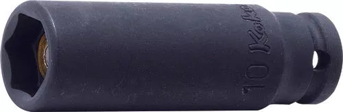 Ko-ken 12300M-10 | 1/4 Sq. Dr. Socket | 10mm 6 point | Length 48mm