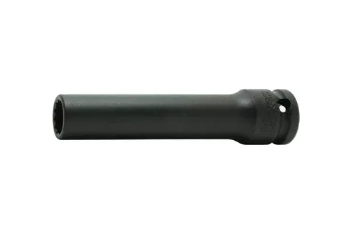 Ko-ken 13306M-12 | 3/8 Sq. Dr. Socket | 12mm 12 point | Length 80mm | Thin walled
