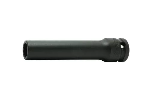Ko-ken 13306M-17 | 3/8 Sq. Dr. Socket | 17mm 12 point | Length 80mm | Thin walled