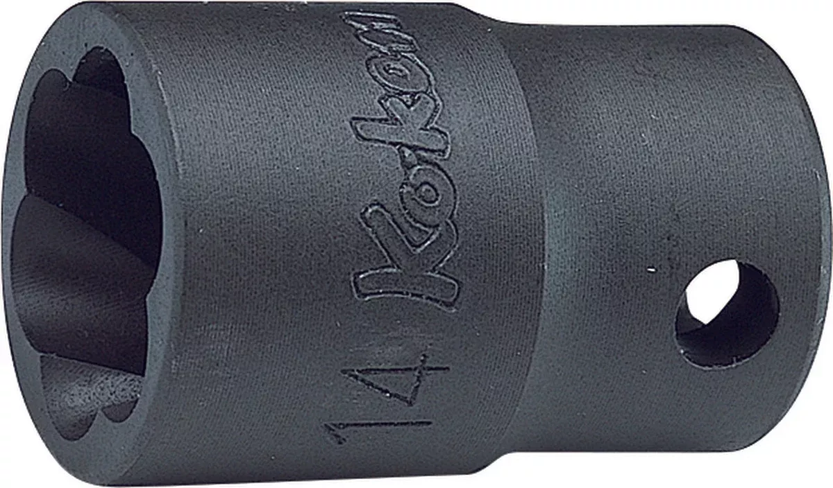 Ko-Ken 3127-14 | 3/8 Sq. Dr. Nut Twister14mmLength 32mm