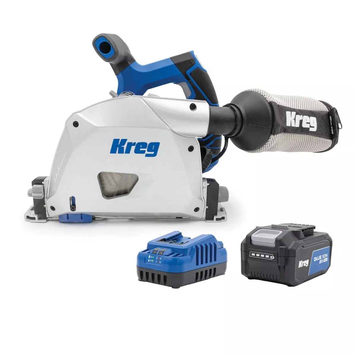 Kreg 20V Ionic Drive 6-1/2" Plunge-Cut Track Saw Kit KPTBPS100A