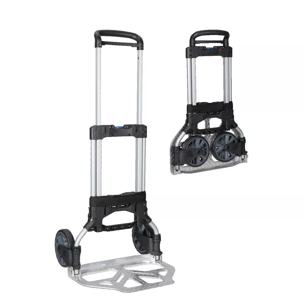 L-BOXX Alu-Caddy Foldable Aluminum Transport Dolly with Strap 1000010121