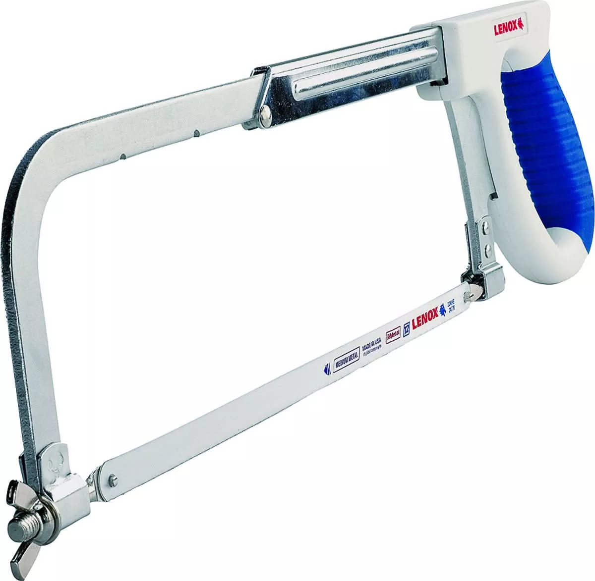 Lenox 1805723 12 Inch Adjustable Hacksaw Frame With Blade