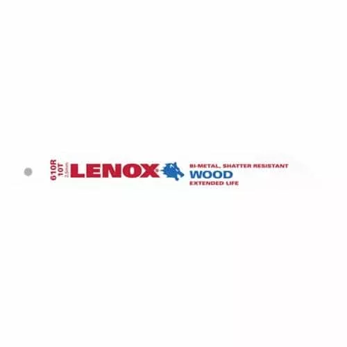 Lenox General Purpose Reciprocating Saw Blade With Power Blast Technology Bi-Metal 6-Inch 10 Tpi 50/Pk