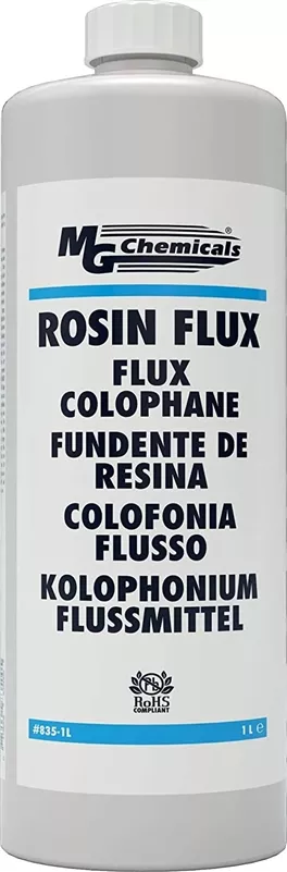 Liquid Rosin Flux, 1 litre (33 oz) liquid