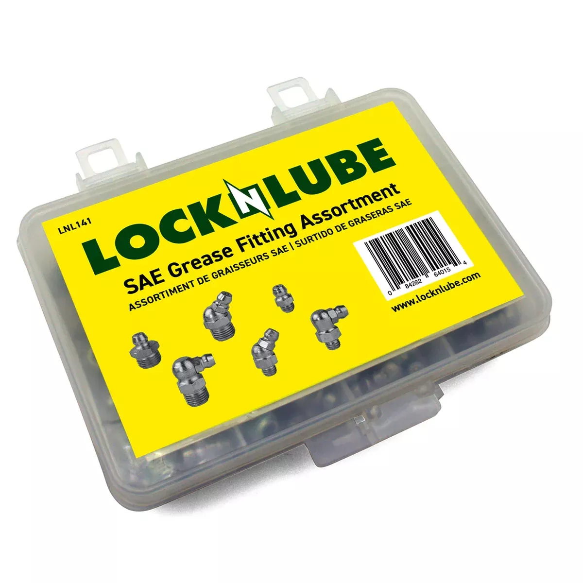 LOCKNLUBE Grease Fittings Set - SAE