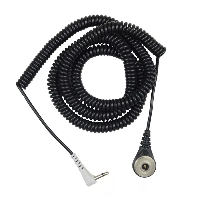 MagSnap 360™ Coil Cord with Grey Mold, Dual-Wire, 12'