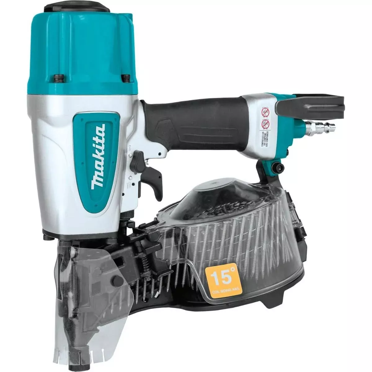 Makita AN613 15° 2-1/2" Siding Coil Nailer