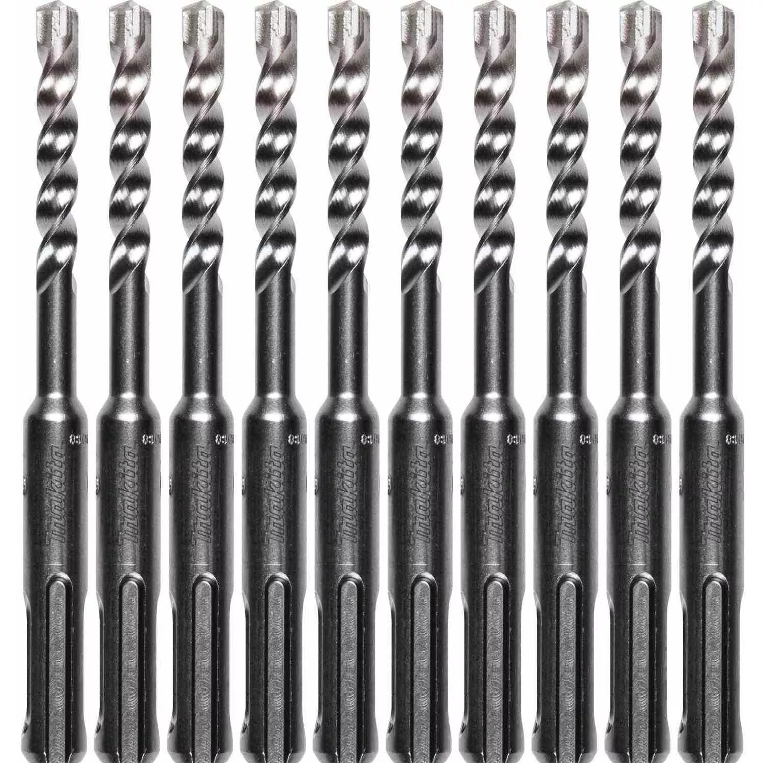 Makita B-61204 1/4" x 4" SDS-PLUS Bit, 3-Cutter, 10/pk