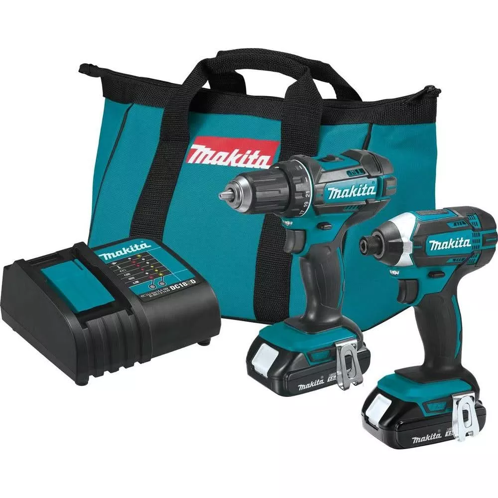 Makita CT225SYX 18V CompactCordless 2-Piece Combo 1.5Ah Kit