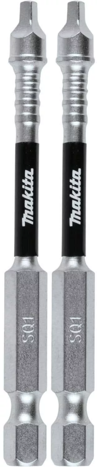 Makita E-01161 Impact XPS #1 Square 3" Power Bit, 2/pk