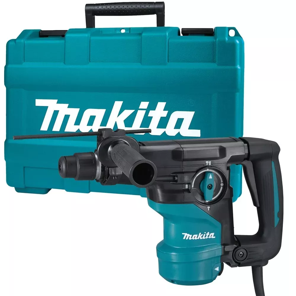 Makita HR3001CK 1-3/16 in. Rotary Hammer, accepts SDS-PLUS bits (L-Shape)