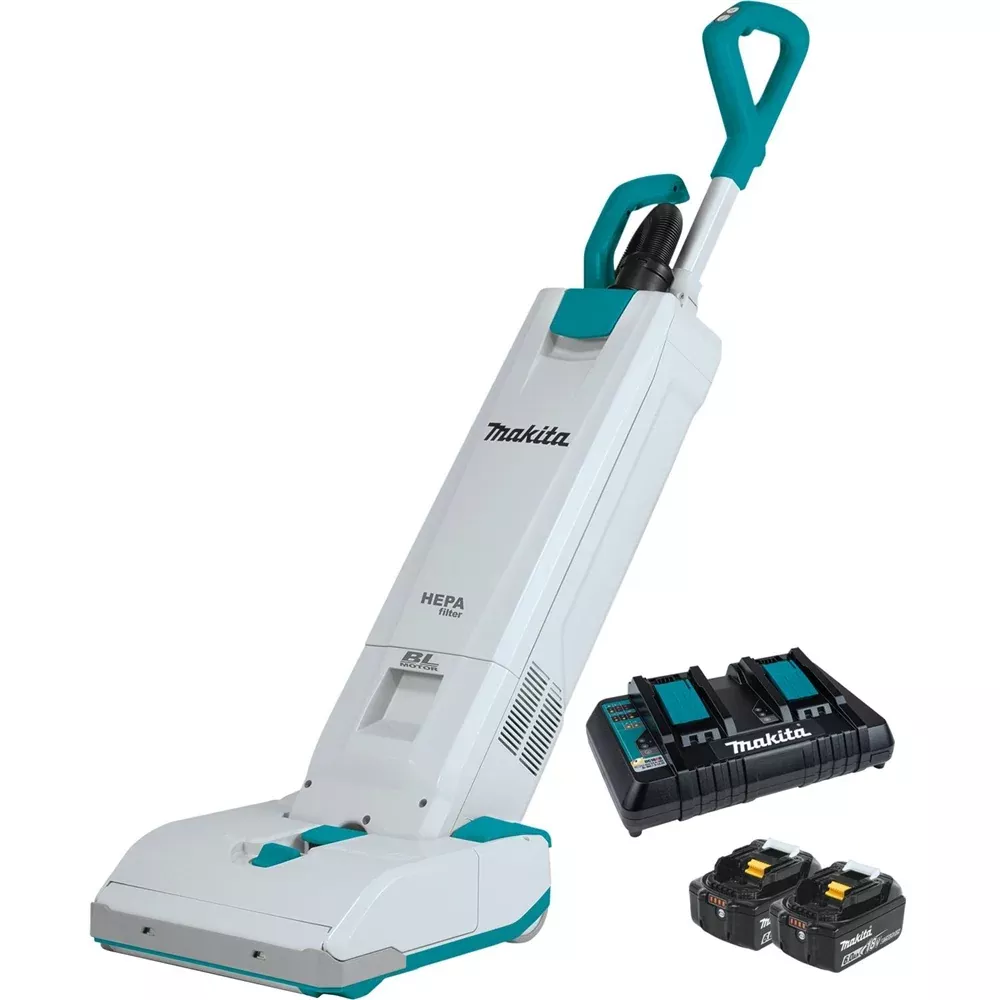Makita XCV19PG 18V X2 1.3 Gallon Upright Vacuum