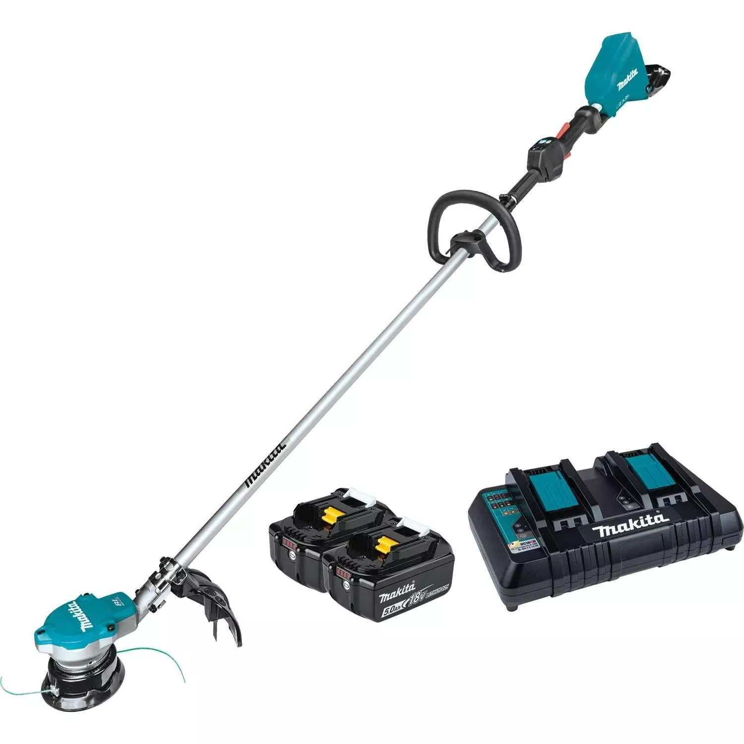 Makita XRU15PT 36V (18V X2) LXT Brushless String Trimmer Kit (5.0Ah)