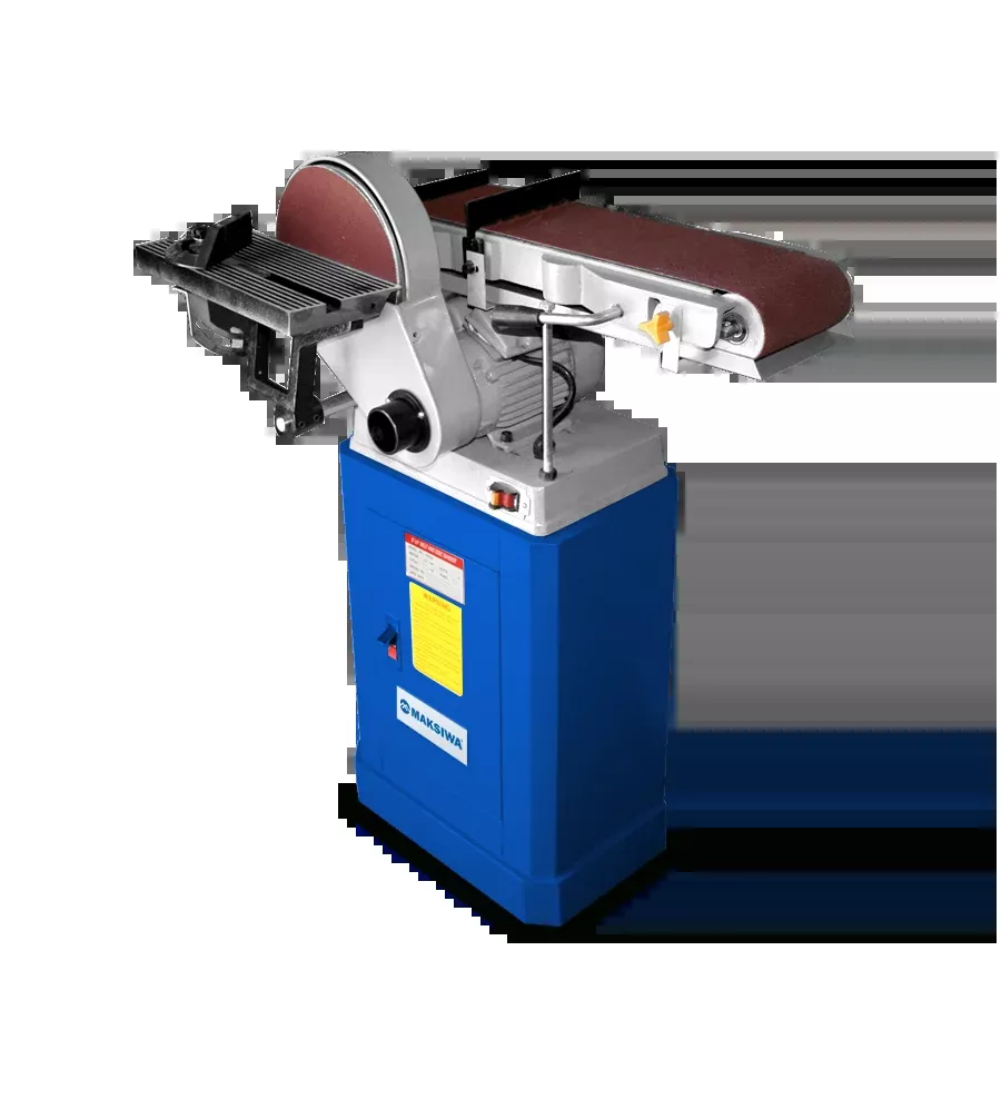 Maksiwa 6 x 9 in. Combination Belt & Disc Sander, 3/4HP, 1 Phase LDF