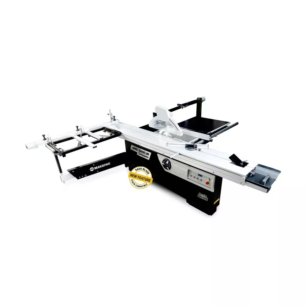 Maksiwa Sliding Panel Saw, 1 Phase, 5HP, 220V BMS.3200.IR