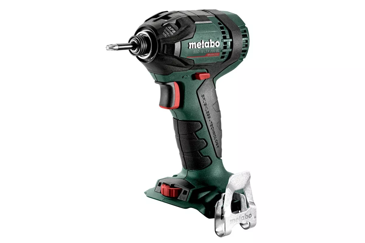 Metabo 18V 1/4in HexBrushless Impact Driver bare, SSD 18 LTX 200 BL 602396890