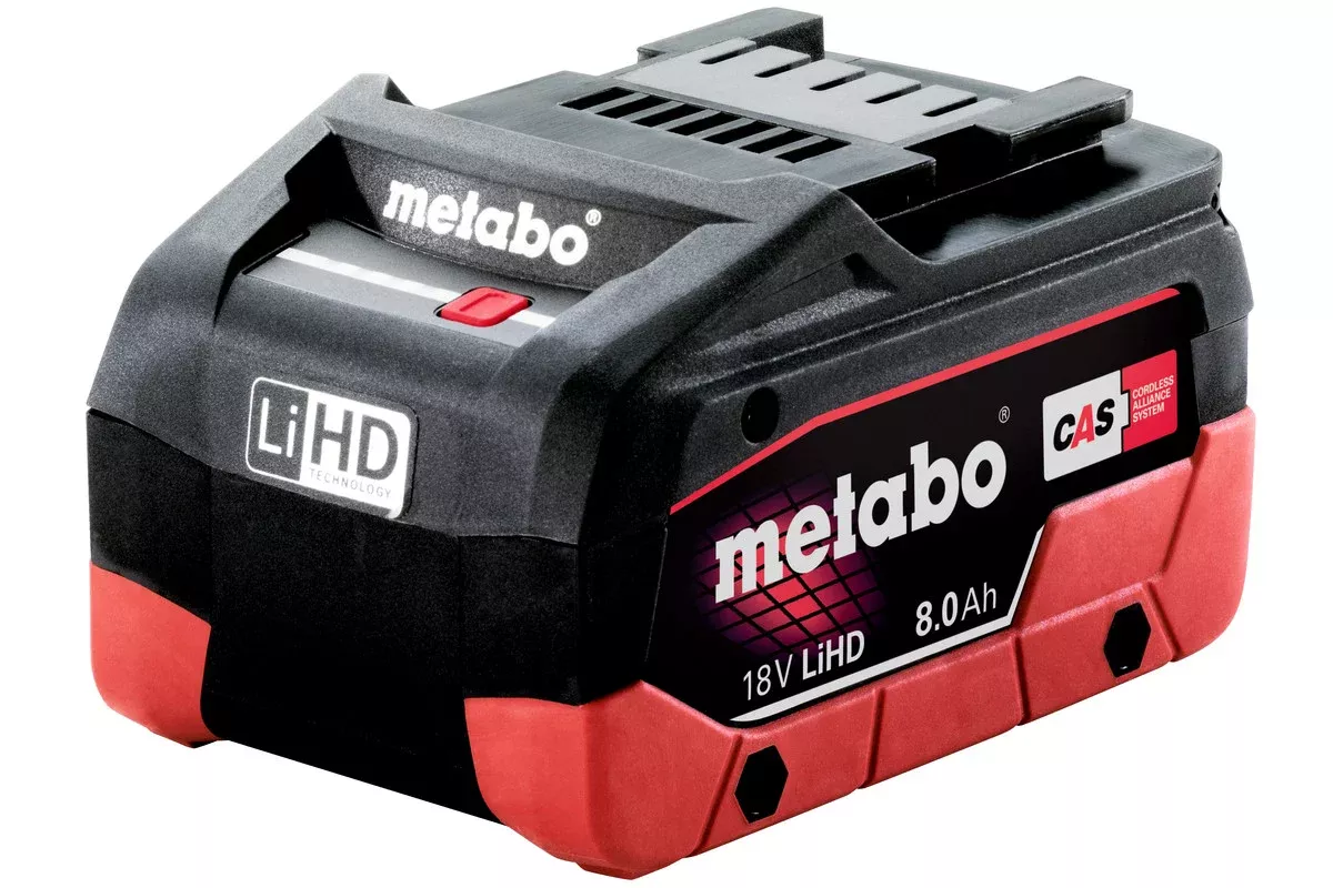 Metabo 18V 8.0 Ah LiHD Battery Pack 625369000