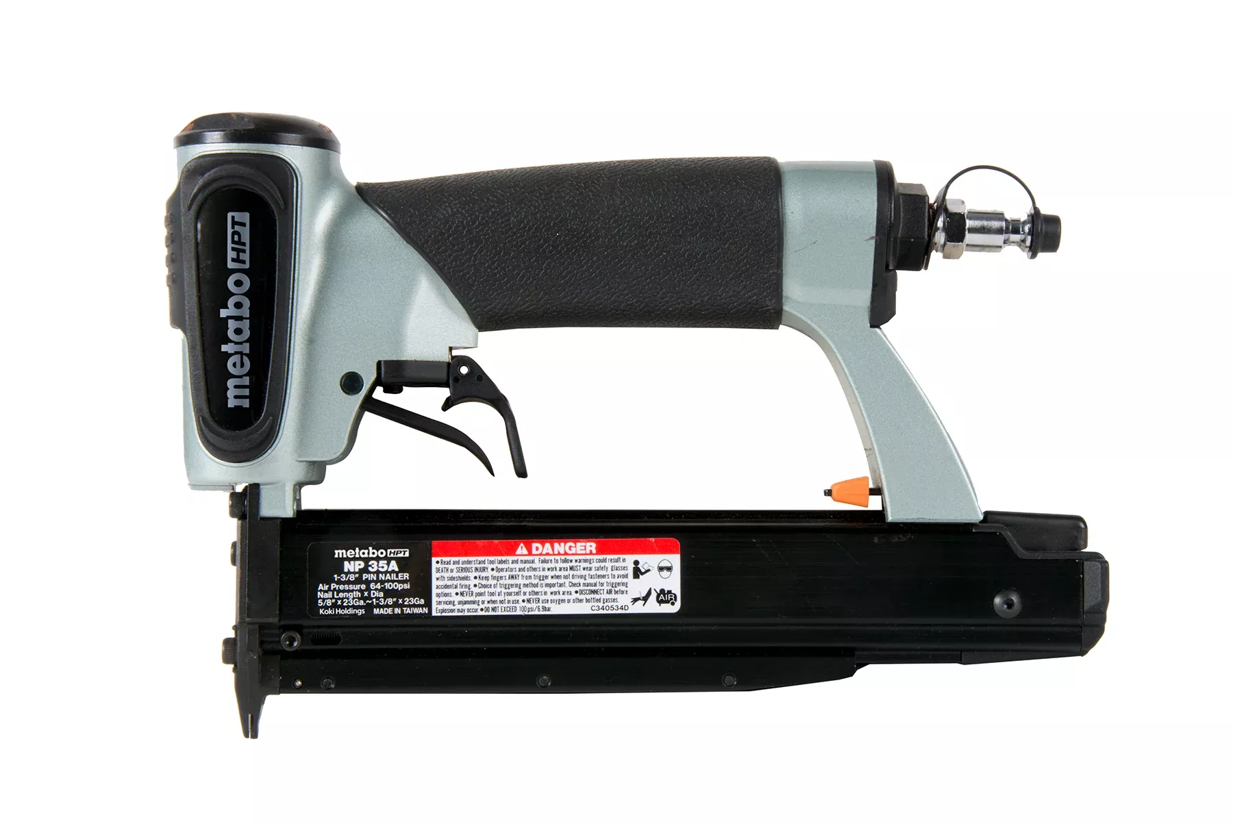 Metabo 23-Gauge 1-3/8 in. Micro Pin Nailer NP35AM