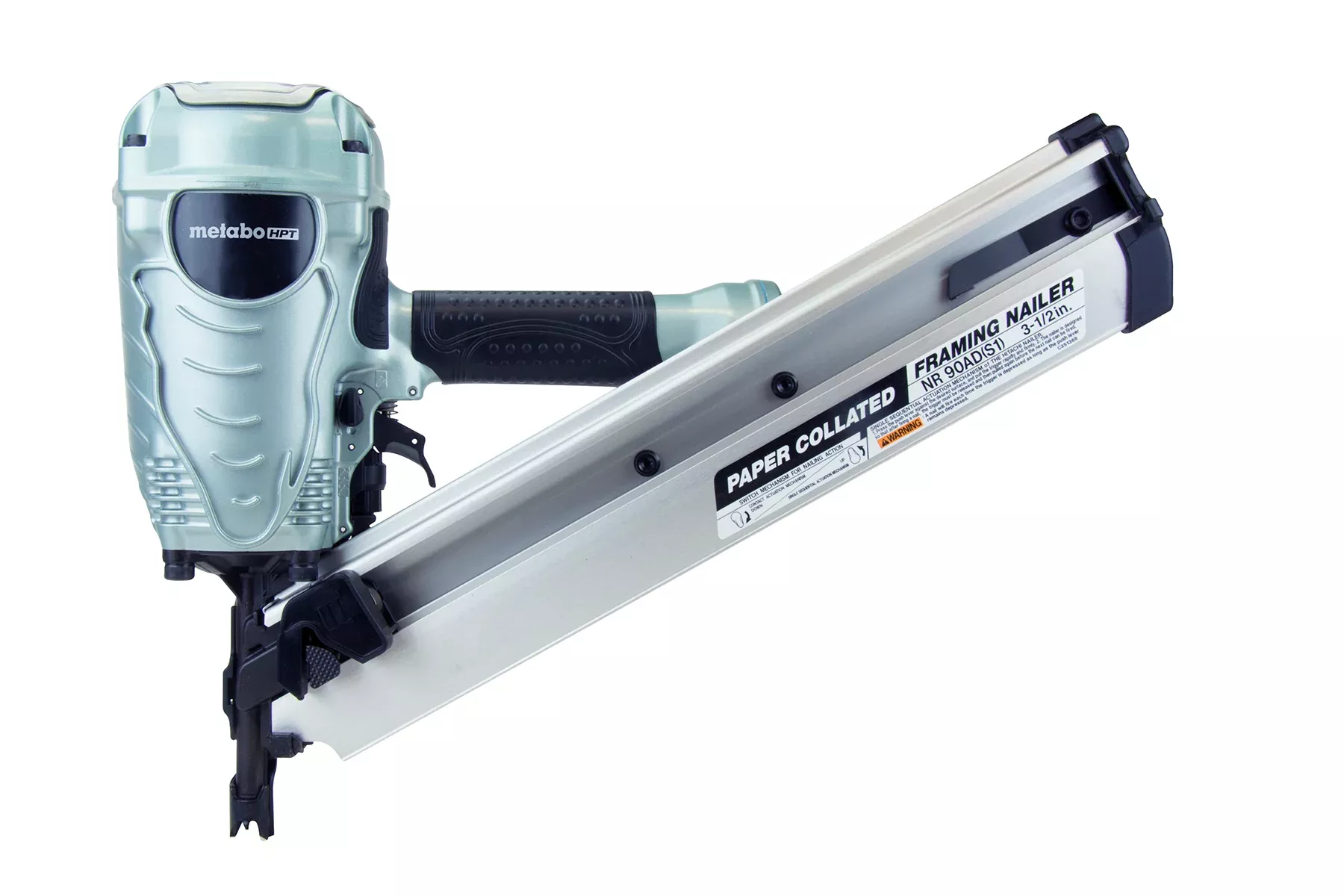 Metabo 30-Degree 3.5 in. Paper Collated Framing Nailer NR90ADS1M